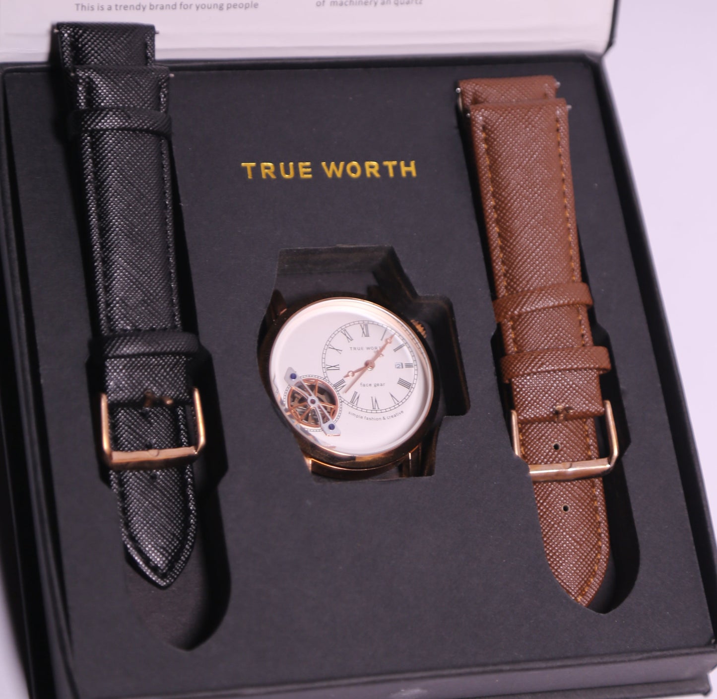 TRUE WORTH DOUBLE STRAP : Watch