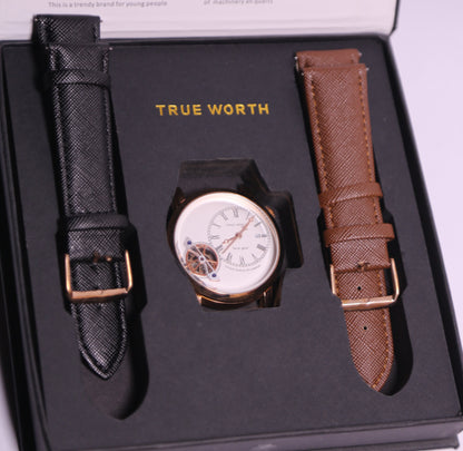 TRUE WORTH DOUBLE STRAP : Watch