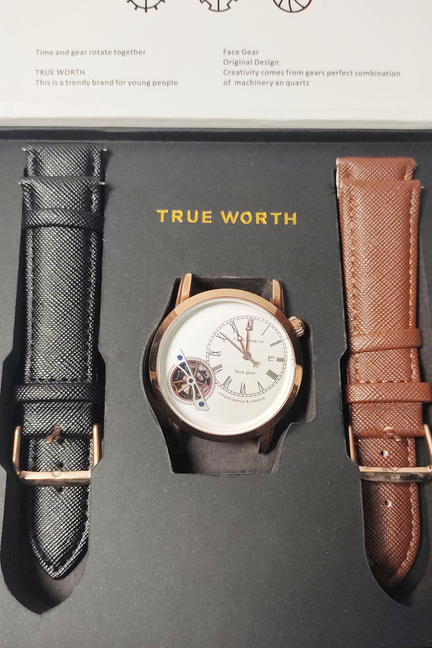 TRUE WORTH DOUBLE STRAP : Watch